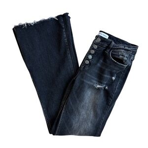 Flying Monkey Black Washed Boot Cut Jean Size 29